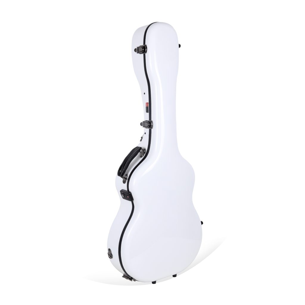 Crossrock CRF2021 OM  Fiberglass OM/000-Style Gitarren, white