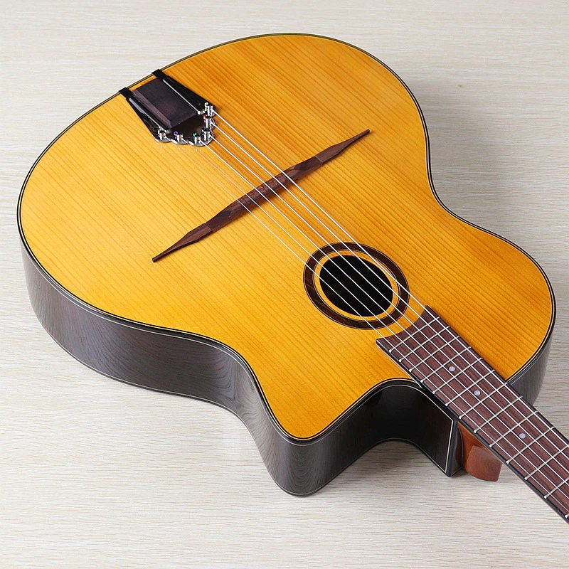 NoName Gypsy Gitarre - Modell A mit 14. Bundansatz NoName Gypsy Gitarre - Modell A mit 14. Bundansatz
