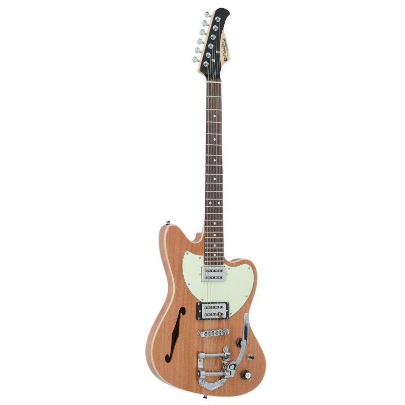 Prodipe Guitars Jazz Master Thin line, natural