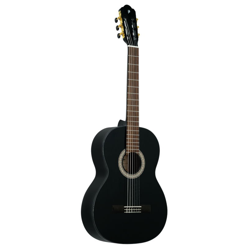 Prodipe Guitar PRIMERA 3/4 BK Hochglanz 