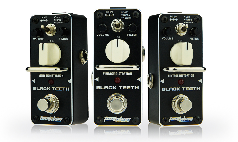 Tomsline Pedal ABT 3 - Black Teeth Vintage Distortion