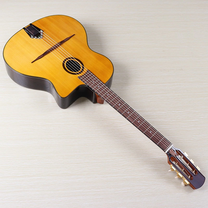 NoName Gypsy Gitarre - Modell A mit 14. Bundansatz NoName Gypsy Gitarre - Modell A mit 14. Bundansatz