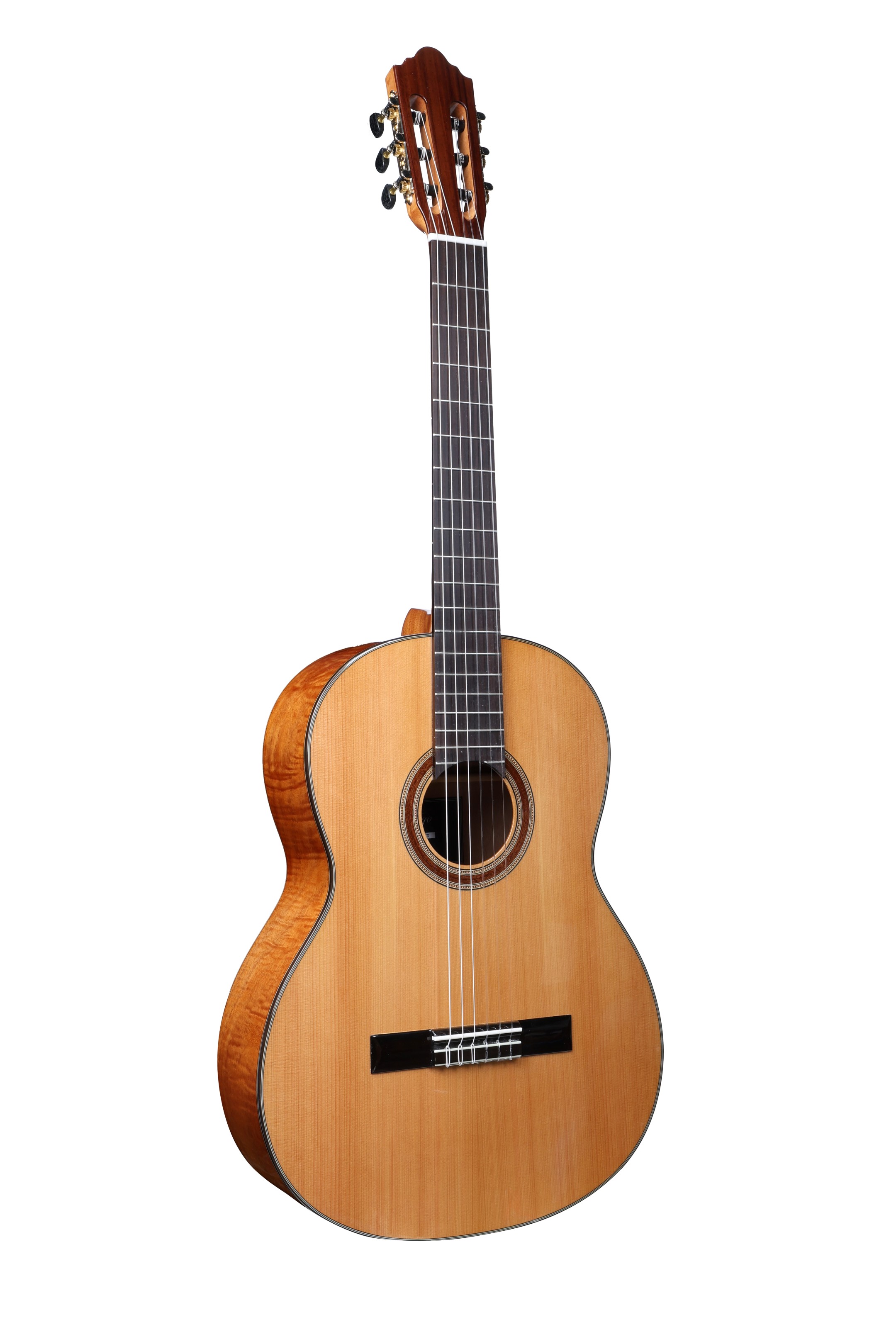 Contigo Konzertgitarre, hochglanz - Karin Rost Rosette, C-H-203F-KR-LTD