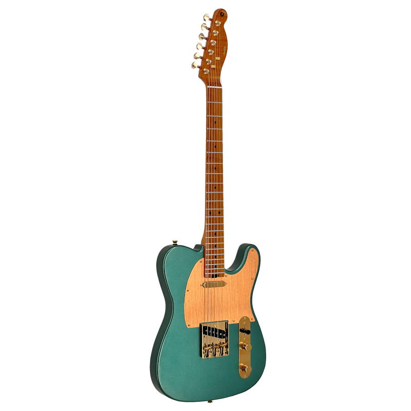Prodipe Guitars Orgin Telecaster, atlantic green