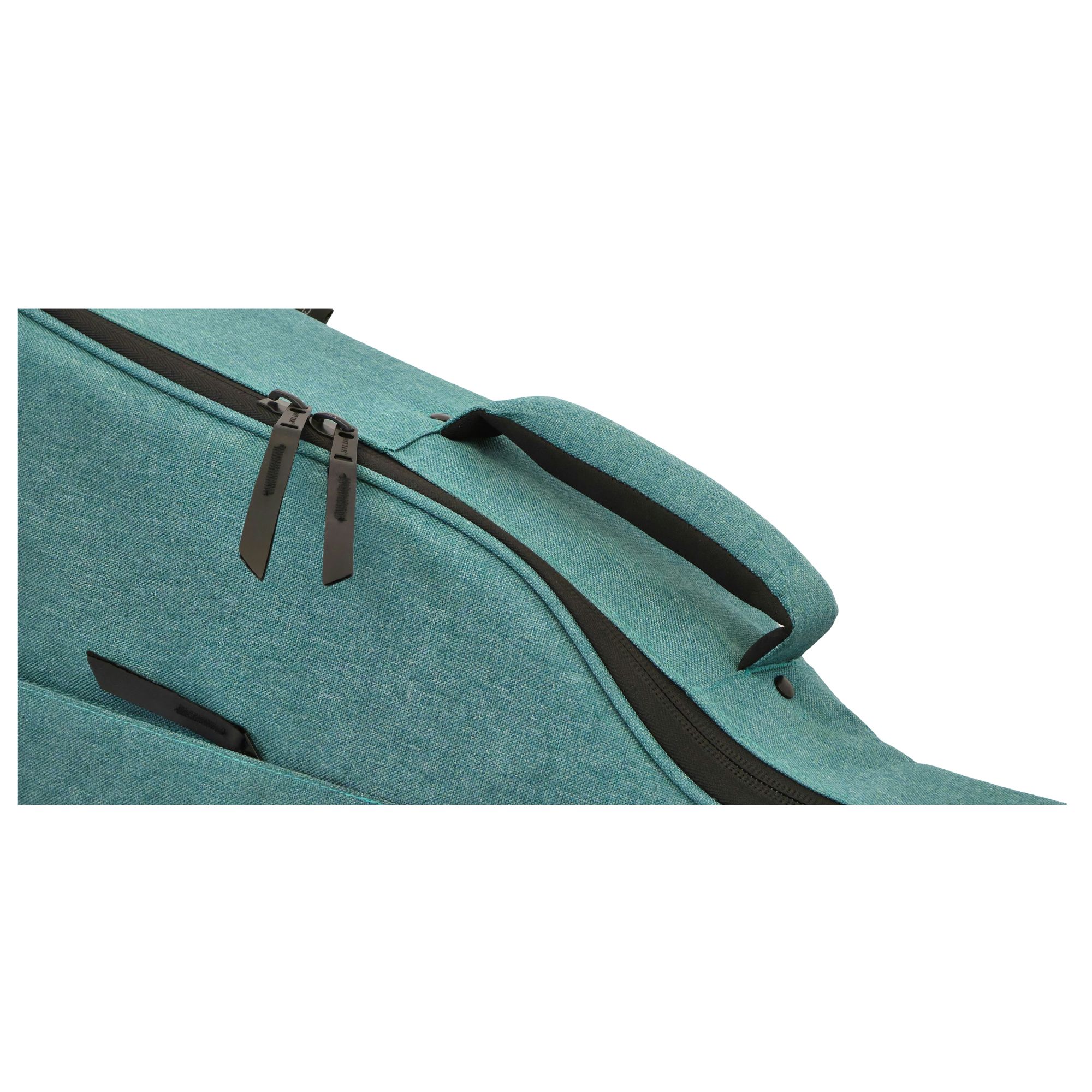 Ritter Gigbag Bern Classical 1/2 Guitar, Aqua Green