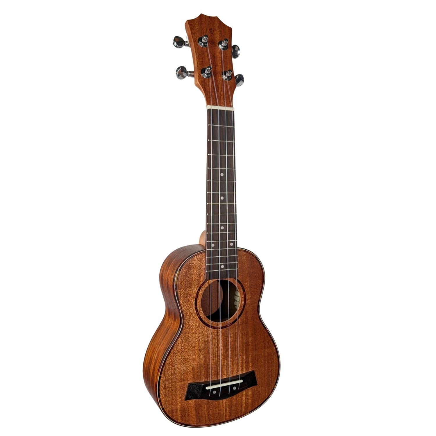 NoName Ukulele Mahagoni UK-MMTT Sopran mit Tasche