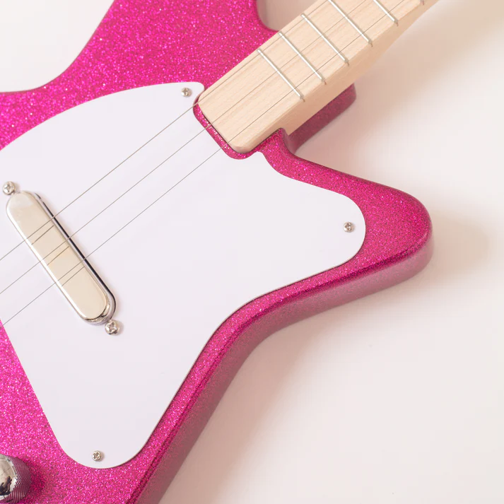 Loog Pro Electric Guitars Sparkle Pink Loog Pro Electric Guitars Sparkle Pink