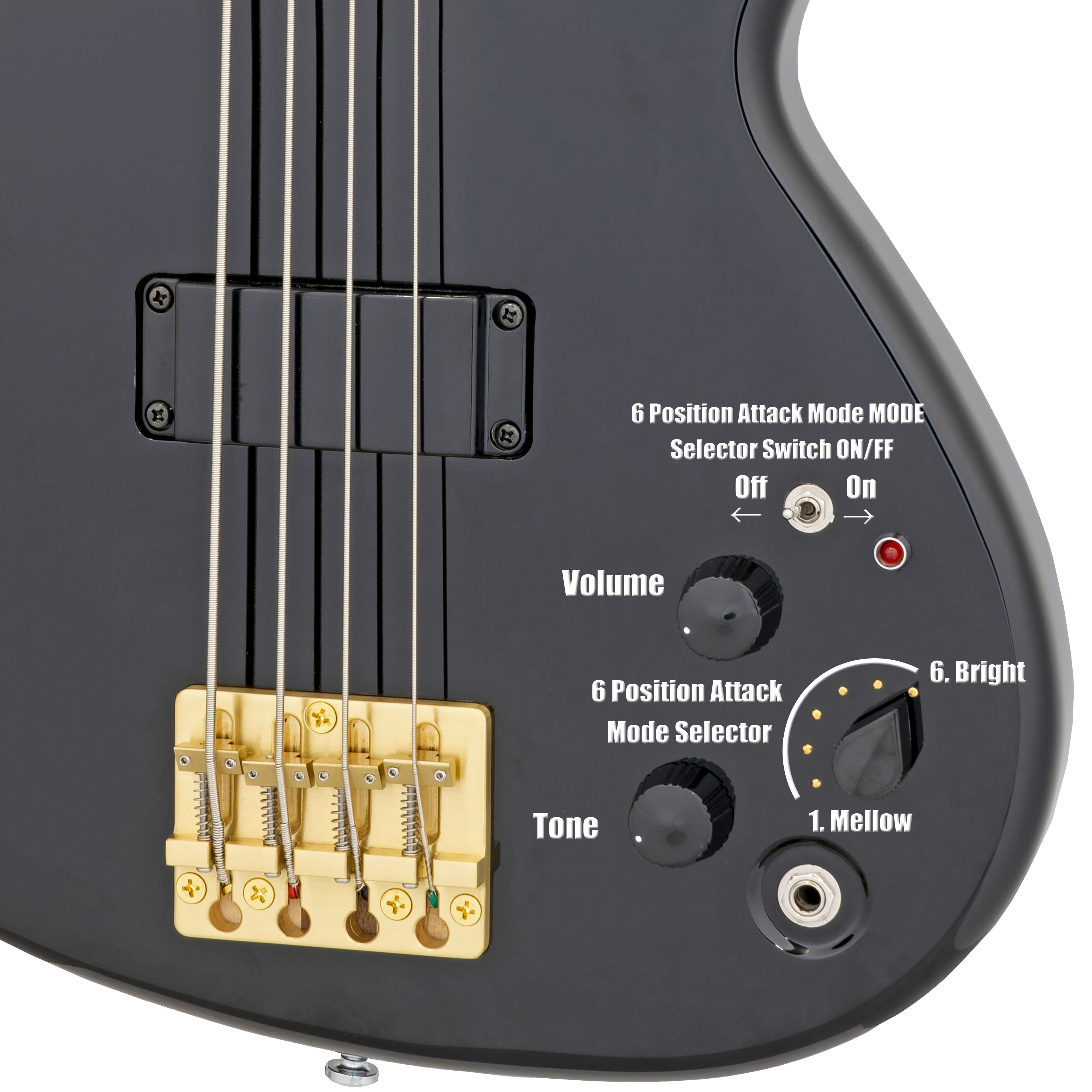 Aria Pro II SB - Cliff Lee Burton Signature Bass, Limited Edition 