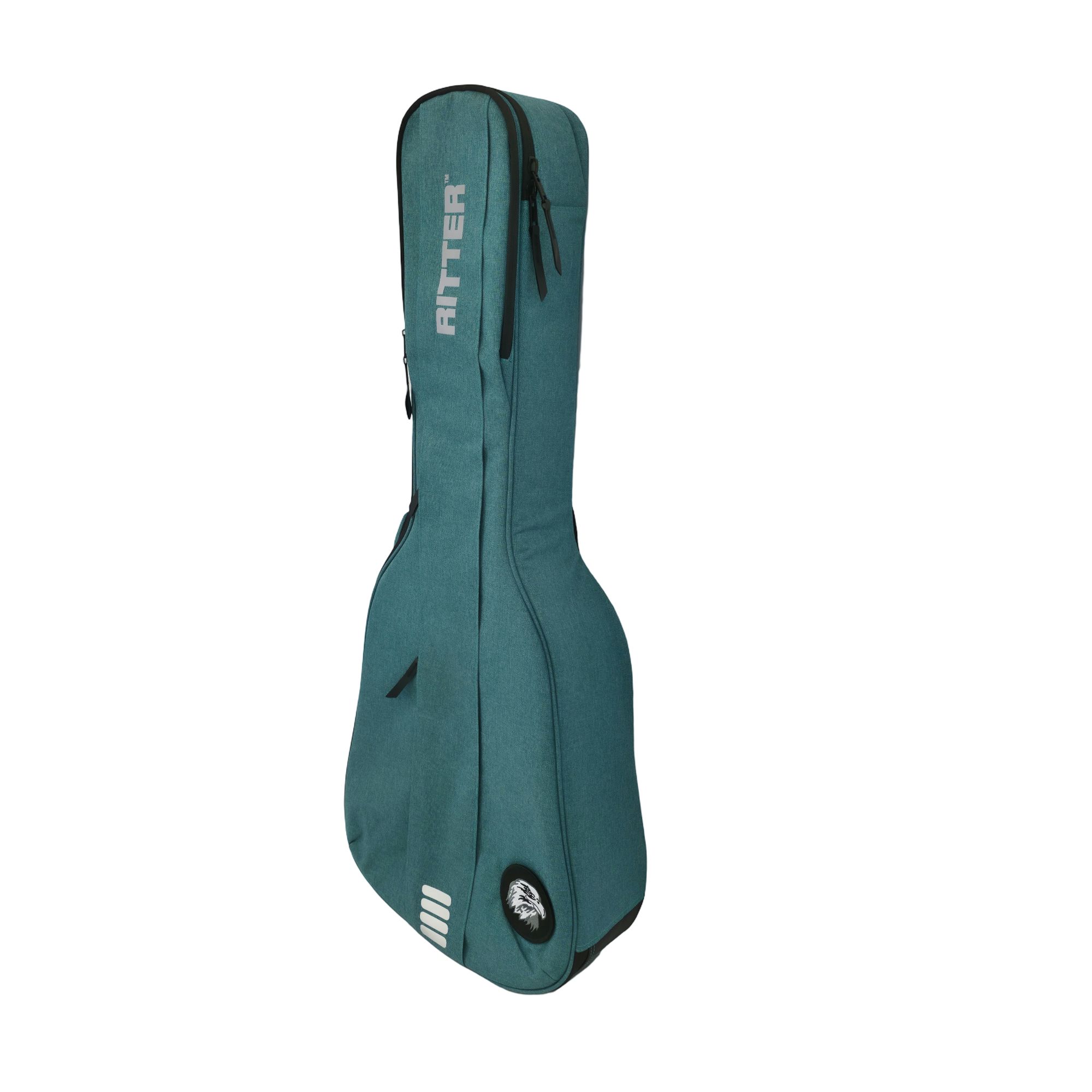 Ritter Gigbag Bern Classical 3/4 Guitar, Aqua Green