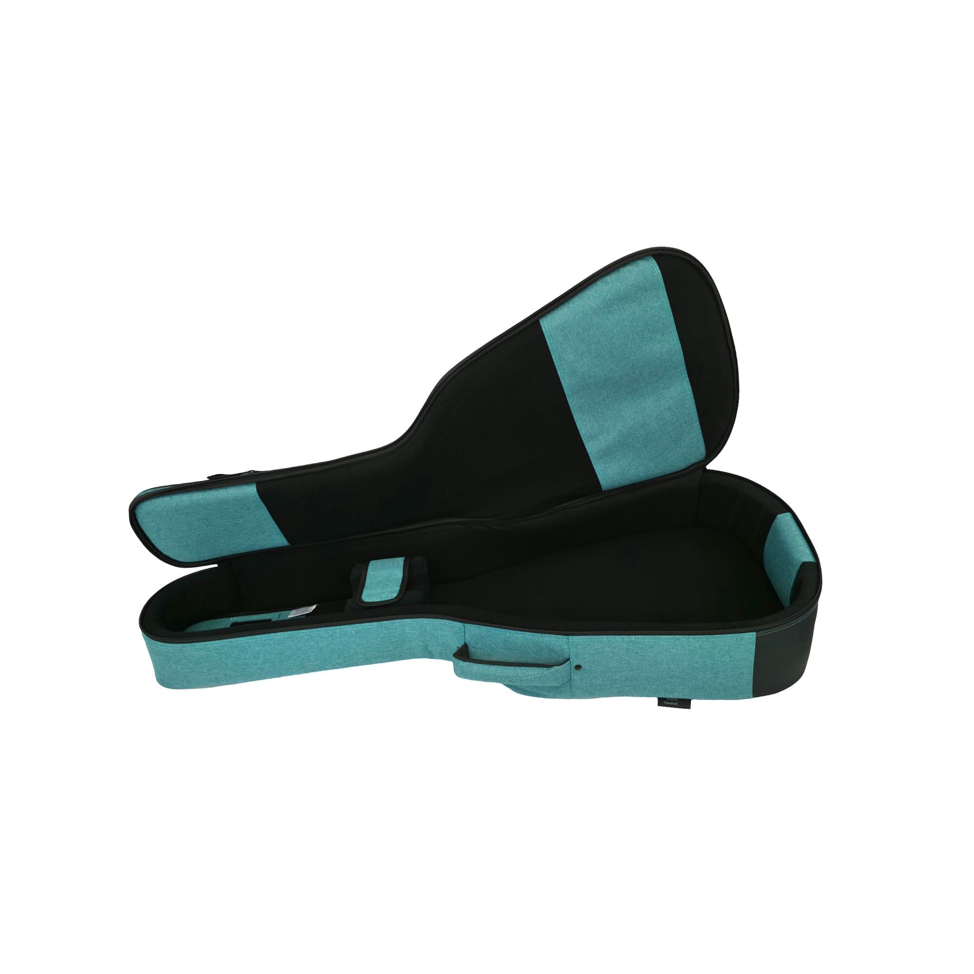 Ritter Gigbag Bern Classical 1/2 Guitar, Aqua Green