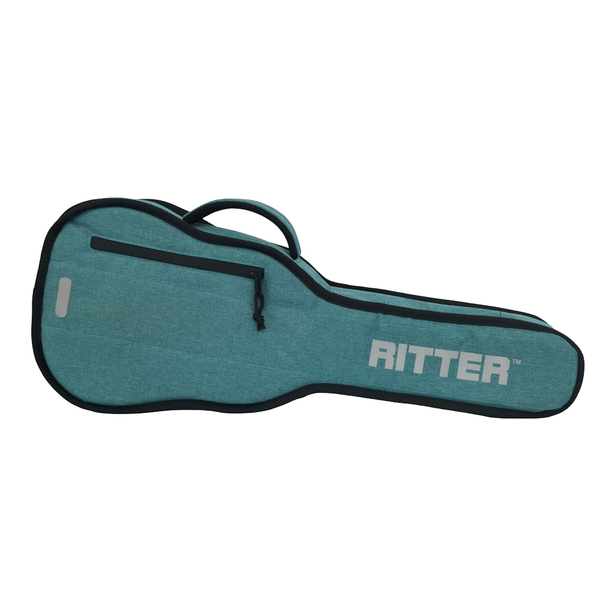 Ritter Gigbag Evilard Tenor Ukulele, Aqua Green