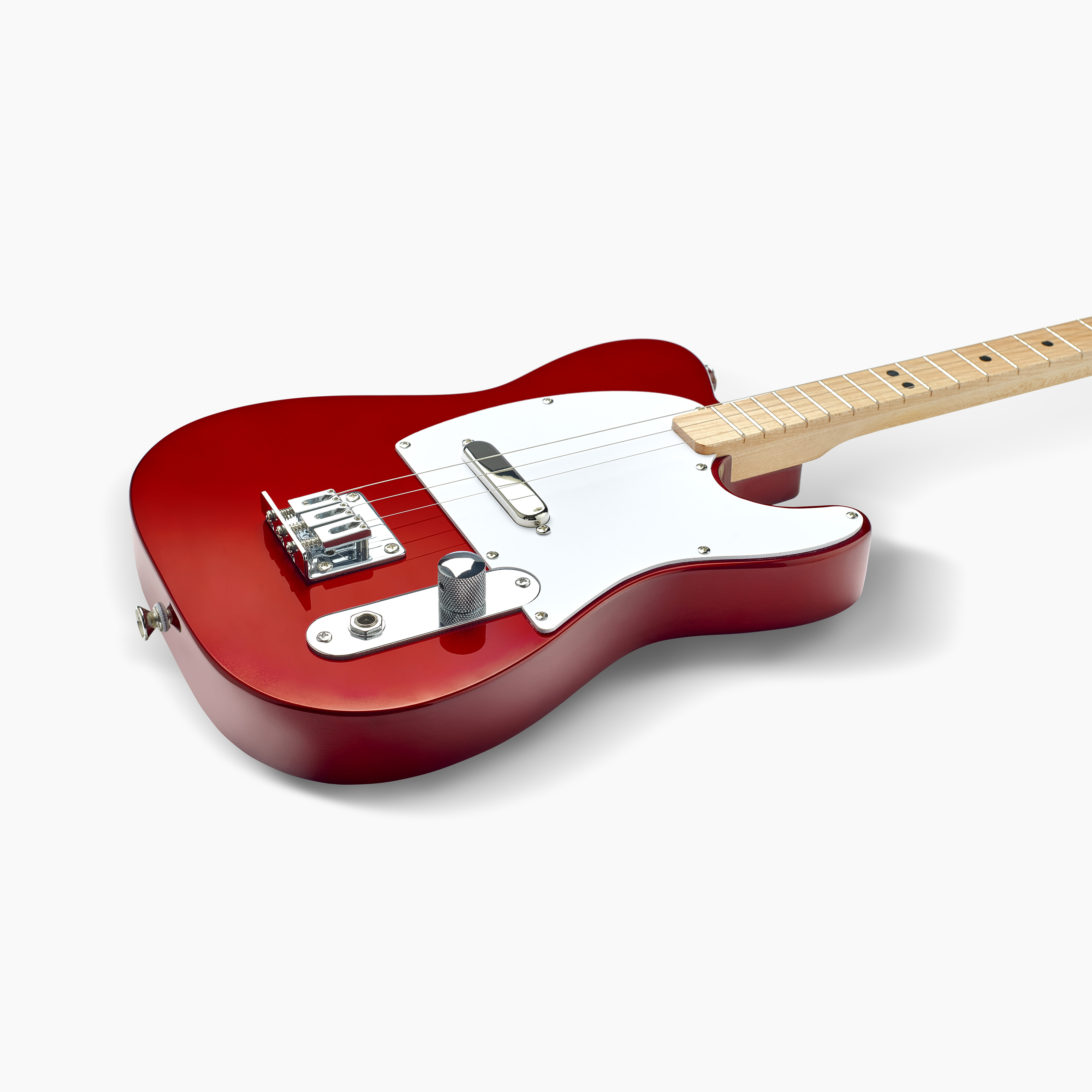 Fender X Loog Telecaster Electric Guitar, candy apple red