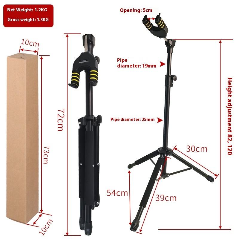 AMD Ständer für Gitarre mit Locksystem, 2er 