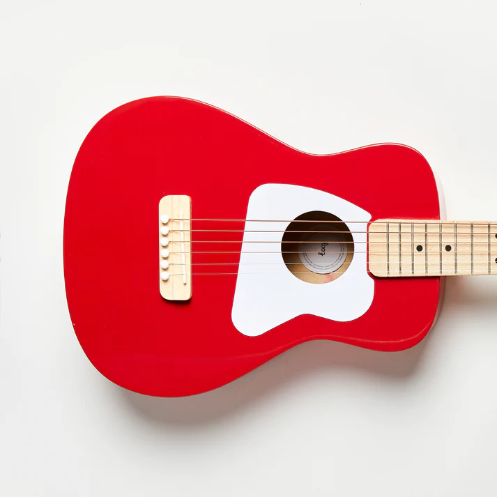 Loog Pro Acoustic Guitar VI - Red