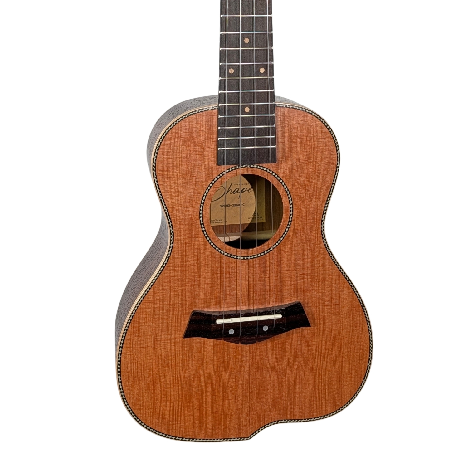 Shape Swing Ukulele Solid Cedar Concert 