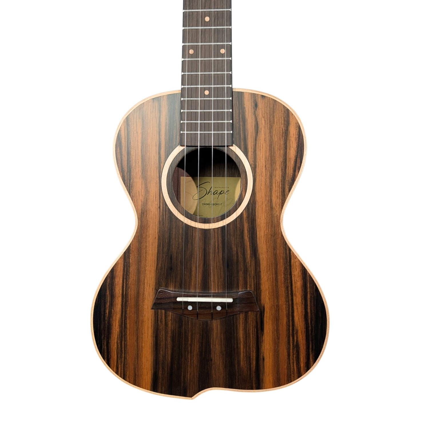 Shape Swing Ukulele Tenor Ebony 