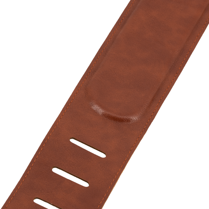 Prodipe Guitar Leather Strap 65mm + 5mm padding  - SCUIR3