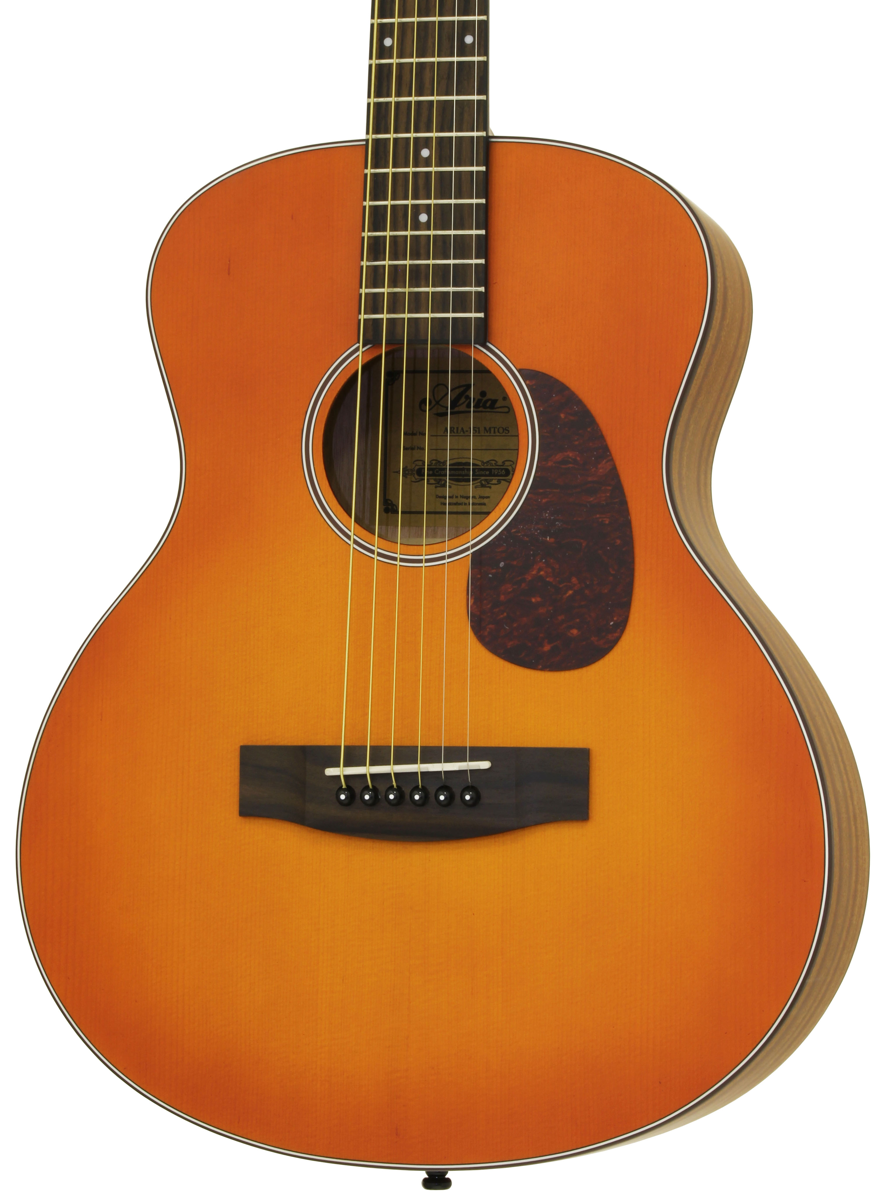 ARIA 151, orange sunburst matte