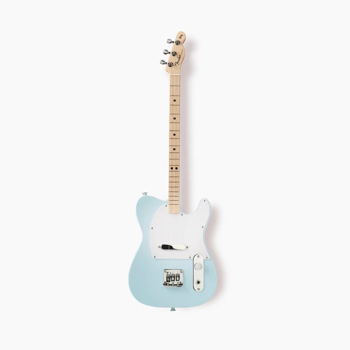 Fender X Loog Telecaster Electric Guitar, sonic blue