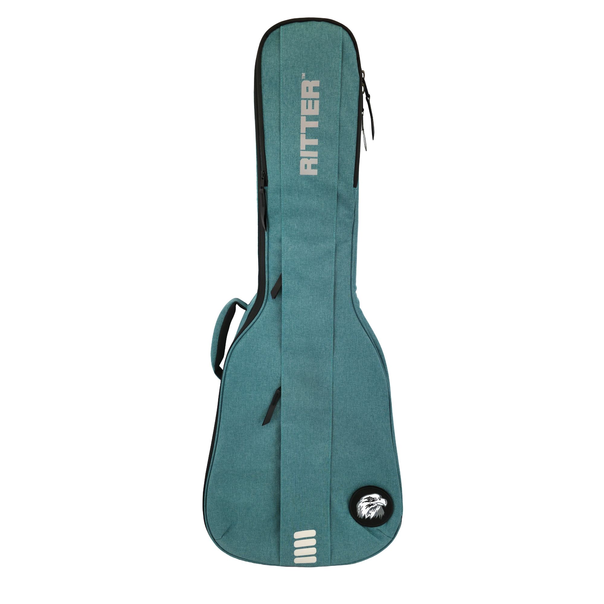 Ritter Gigbag Bern Classical 1/2 Guitar, Aqua Green
