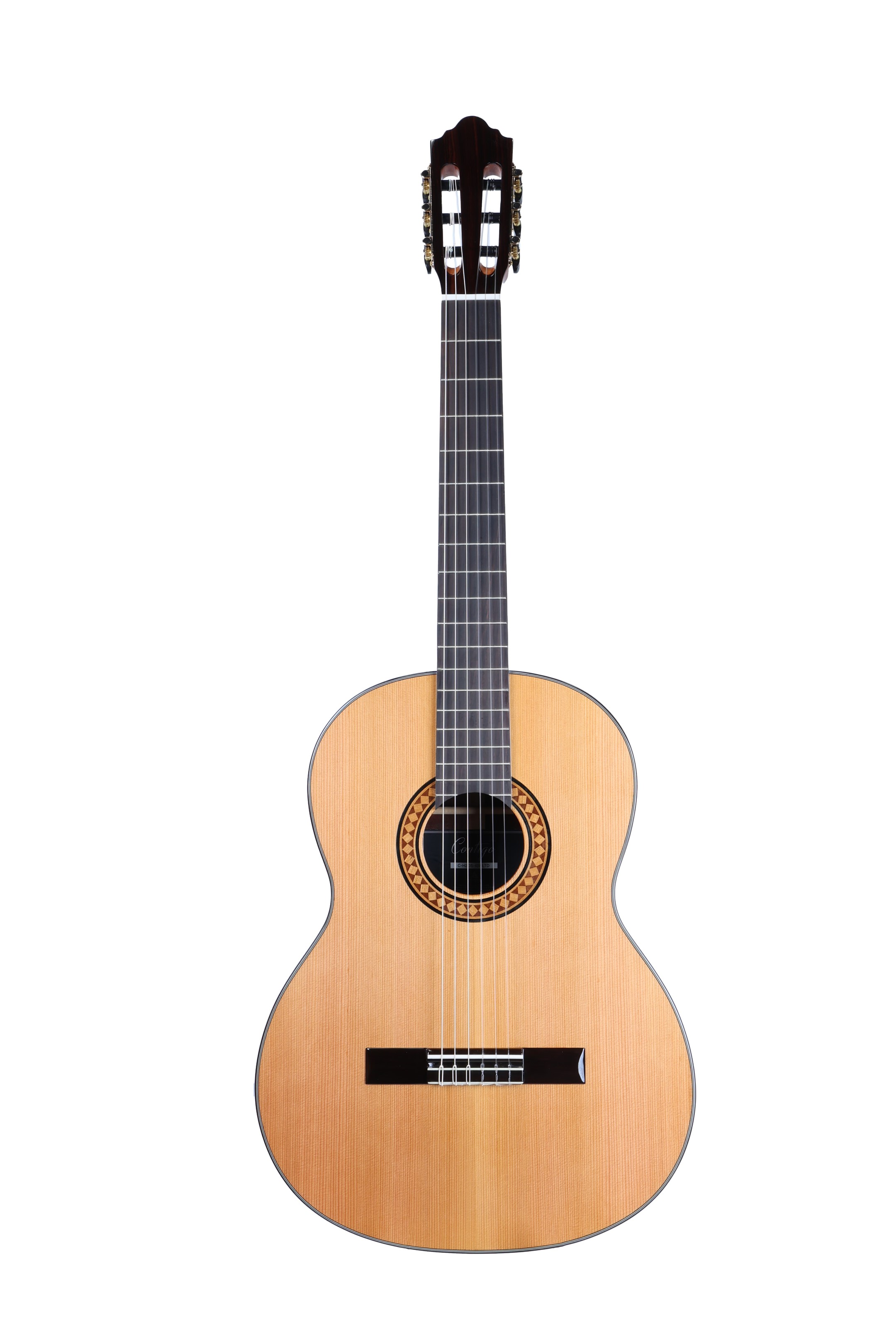 Contigo Konzertgitarre, hochglanz - Karin Rost Rosette, C-H-205-KR-LTD